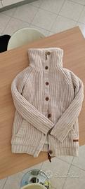 maglione donna beige bershka