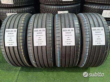 4 gomme 225 40 18 dunlop rif1944