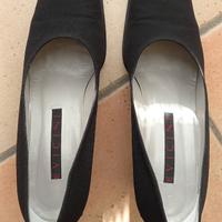 Decolletè crepe nero brand Vicini n.40