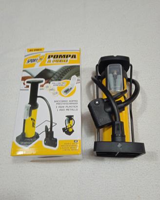 Pompa a piede Sport 1 one per bici e palloni. 