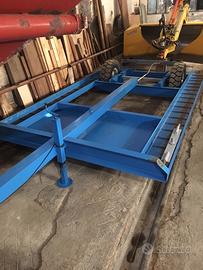 Carrello per trattore risaia