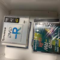 CD e DVD riscrivibili nuovi