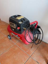 compressore mecafer 1,5hp 8bar 24litri