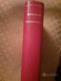 Libro antico Works of Shakespeare