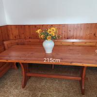 Mobili tavolo panche contenitori taverna