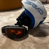 Casco da sci bambino/a con mascherina