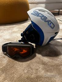 Casco da sci bambino/a con mascherina