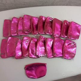 20 portamonete con ceniera rosa - fucsia 