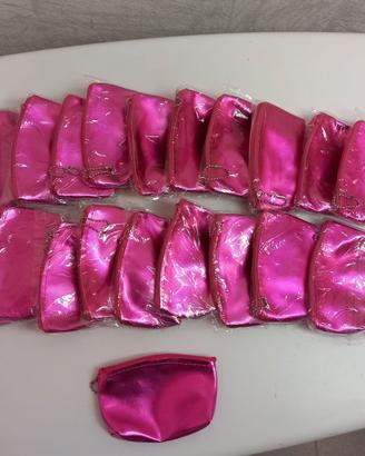 20 portamonete con ceniera rosa - fucsia 