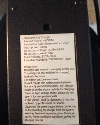 caricabatterie bici elettrica 