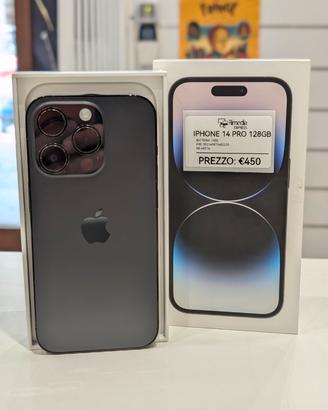 iPhone 14 Pro 128GB nero usato garanzia 