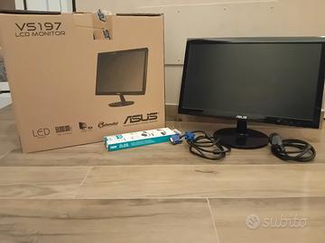 LCD Monitor VS197 Asus 19" + Adattatore HDMI