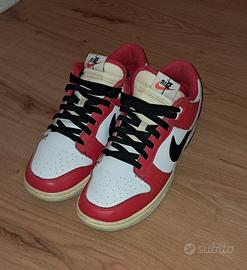 Nike Dunk Low Chicago Split 44 (DZ2536-600)