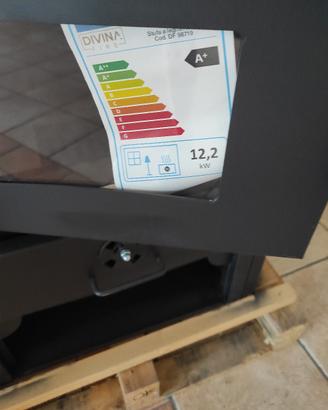 Stufa a legna con forno 