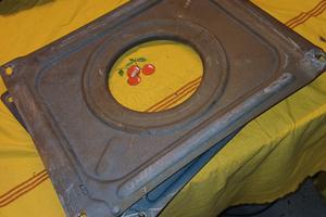 Piastra girevole sedile camper 