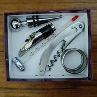 Set vino sommelier 5 accessori