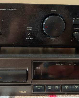 Giradischi/Amplificatore/Lettore CD/Casse