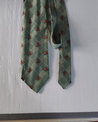 CRAVATTA VINTAGE  - BOGGI 100% SETA 