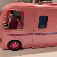 Barbie Camper dei Sogni con Piscina, Bagno, Cucina