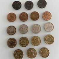 LOTTO 18x MONETE MOBILE SUIT GUNDAM