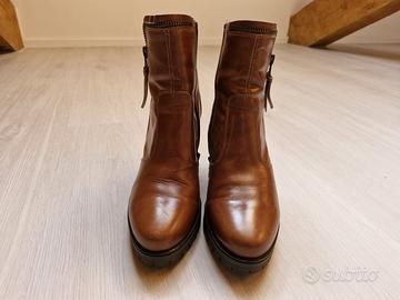 STIVALI TRONCHETTI NERO GIARDINI