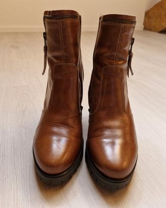 STIVALI TRONCHETTI NERO GIARDINI