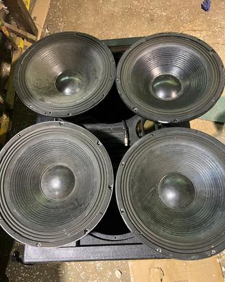 Woofer 18 pollici montarbo as218 ciare pw455