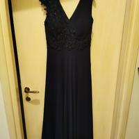 Abito da sera lungo Stravaganze pizzo e stras