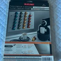 Porta capsule caffè a parete