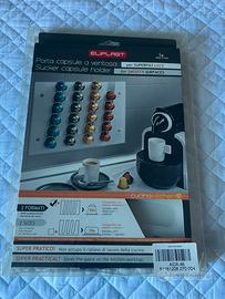 Porta capsule caffè a parete