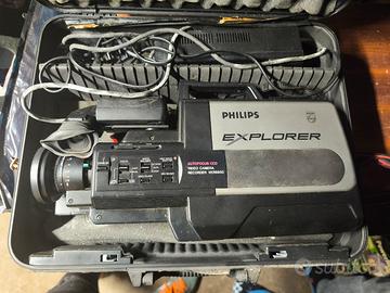 telecamera VHS Philips Explorer