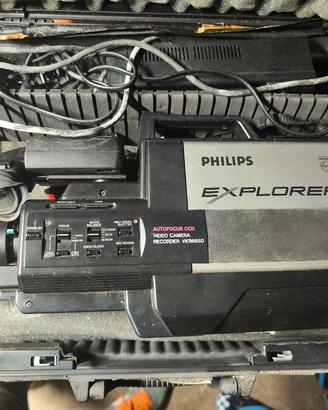 telecamera VHS Philips Explorer