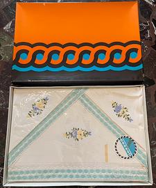 Parure  lenzuola matrimoniali vintage Pezzoli