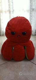 Peluches polipo gigante doppia faccia