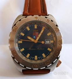 Raro orologio vintage marina militare diver uomo