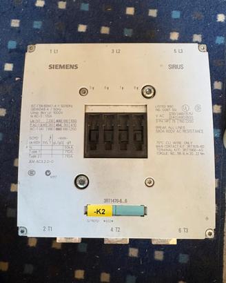 Contattore Siemens SIRIUS 3RT1476-690A(AC-1)/160A