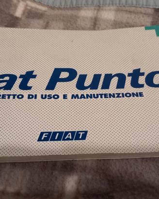 Libretto uso e manutenzione Fiat Punto prima serie