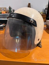 Casco Jet Vintage Anni '70/'80 con Visiera