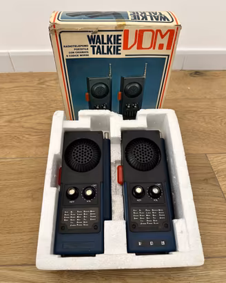Walkie Talkie VDM 603 Vintage Anni’ 70 funzionano