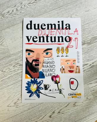 Poster 2021 mercato centrale misura milano