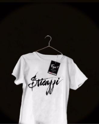 T-shirt sticazz bianca taglie s m l nuove imballat