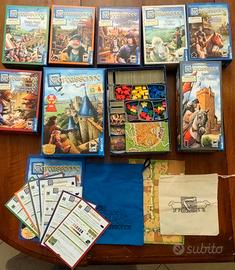 Carcassonne + 7 espansioni + organizer