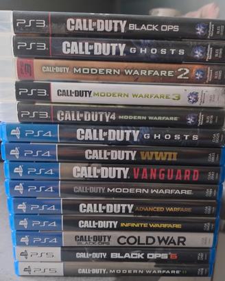 Giochi serie Cod call of duty (in descrizione)