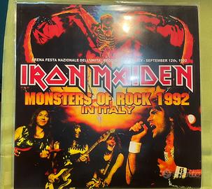 Iron Maiden Monsters of rock Reggio Emilia 2 lp