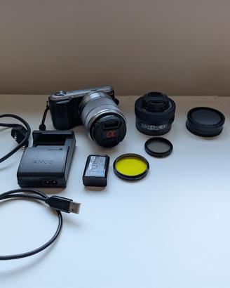 SONY NEX C3 + 18-55mm OSS + PZ 16-50mm OSS II
