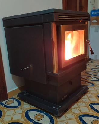 Stufa a pellet Enviro Fire EF2 ventilata