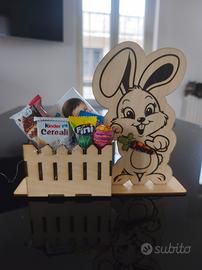 coniglietto pasquale contenitore 