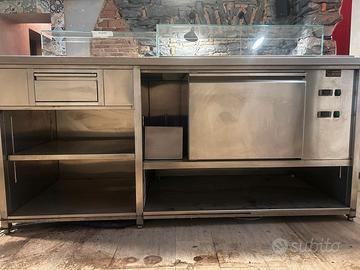 Banco refrigerato per dolci