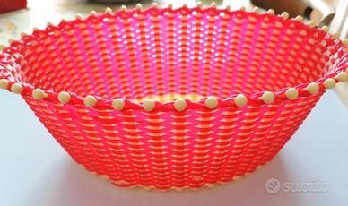Paniere Scoubidou anni 70 Made in France 