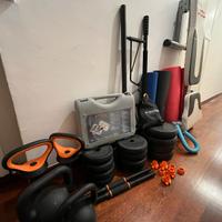 Home gym - Set completo attrezzi palestra per casa